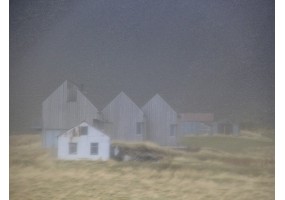 Farmhouse Consumed by Fog
